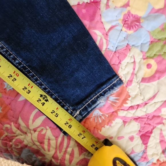 Silver Jeans Calley Skinny Dark Wash Stretchy High Waisted Rise Hi-Rise 25 - Picture 9 of 12